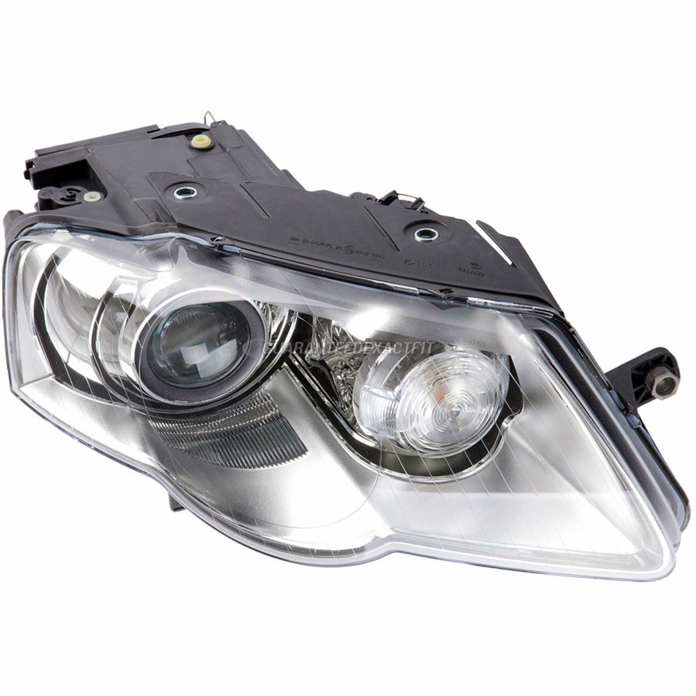 2007 Volkswagen Passat Headlight Assembly Pair
